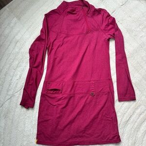 Lolë Women's Long-Sleeve Pullover Dress - M